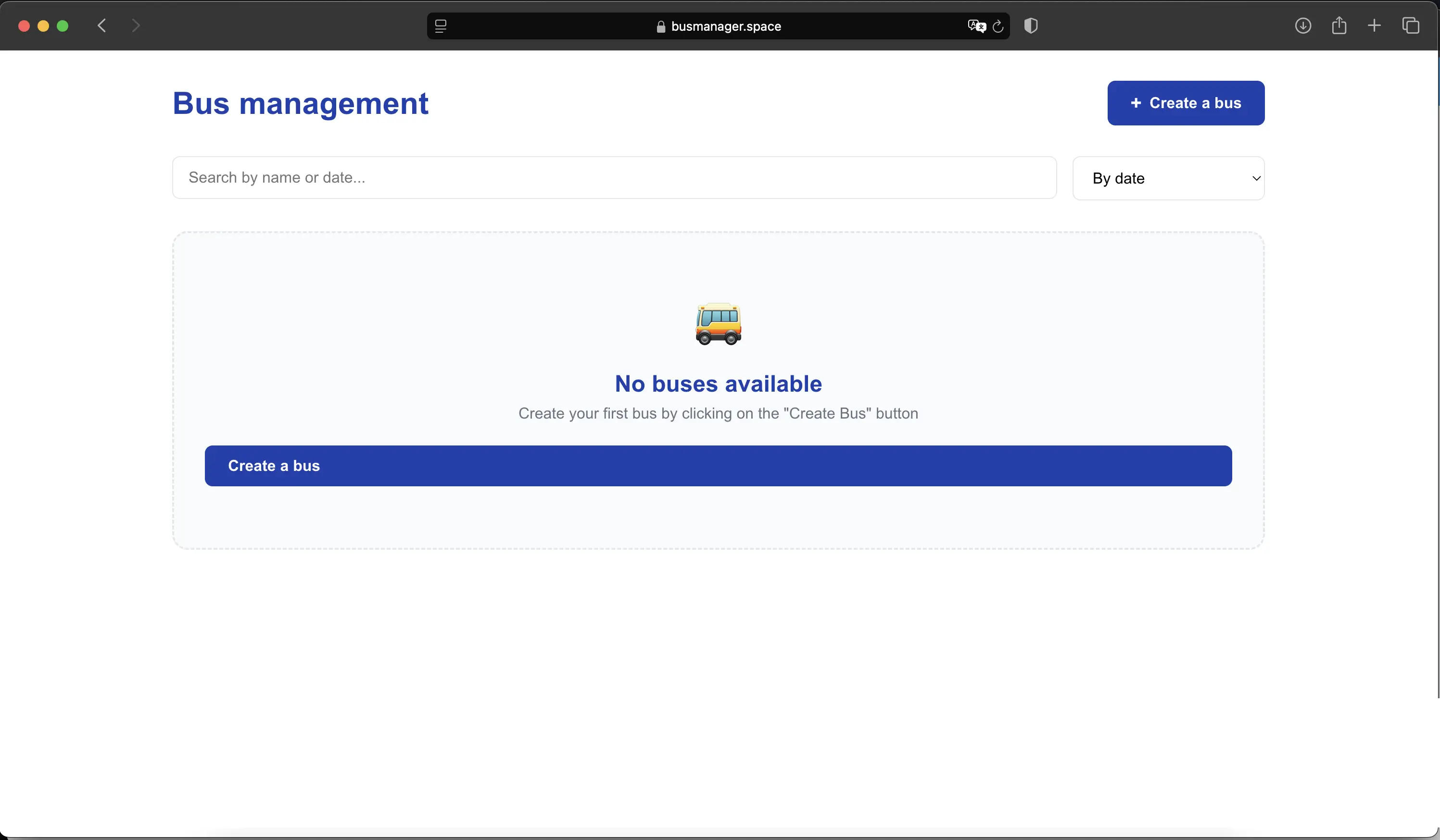 Bus Manager screenshot 2
