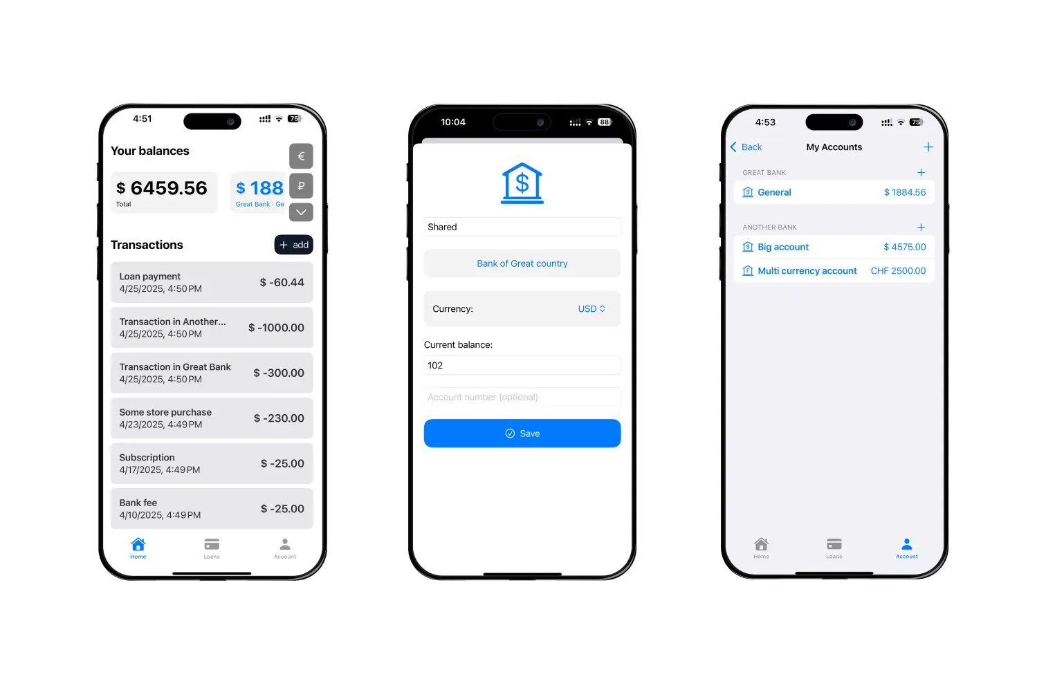 All Banks screenshot 2